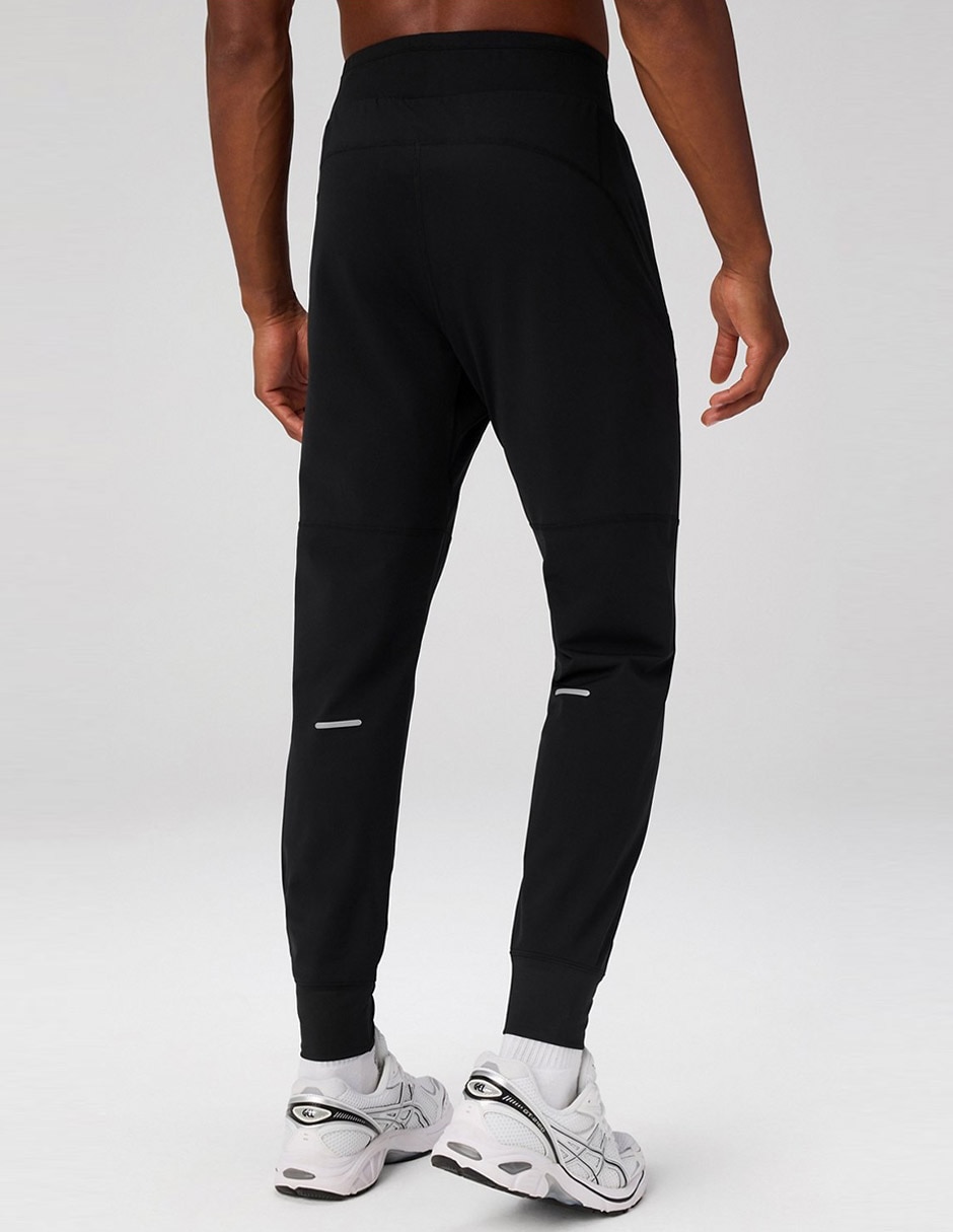Jogger slim estampado logo con bolsillos para hombre