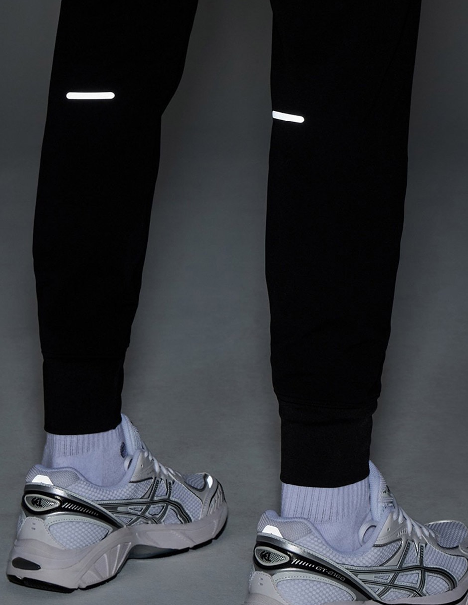 Jogger slim estampado logo con bolsillos para hombre
