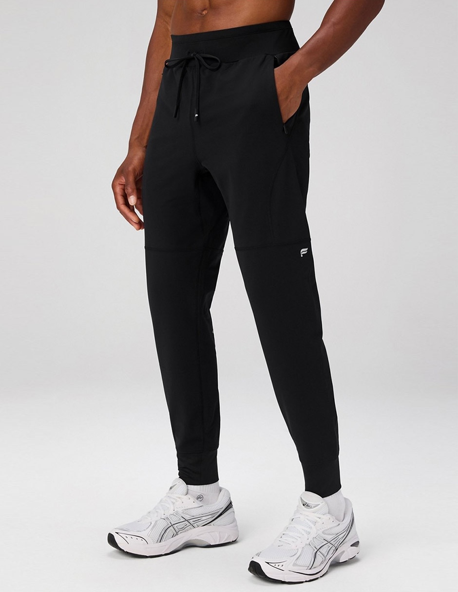 Jogger slim estampado logo con bolsillos para hombre Jogger slim estampado logo con bolsillos para hombre