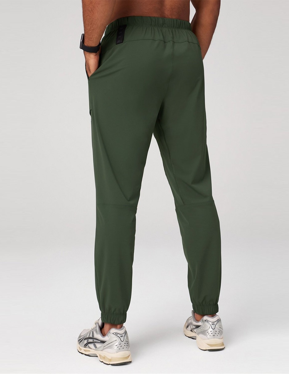 Jogger straight con bolsillos para hombre