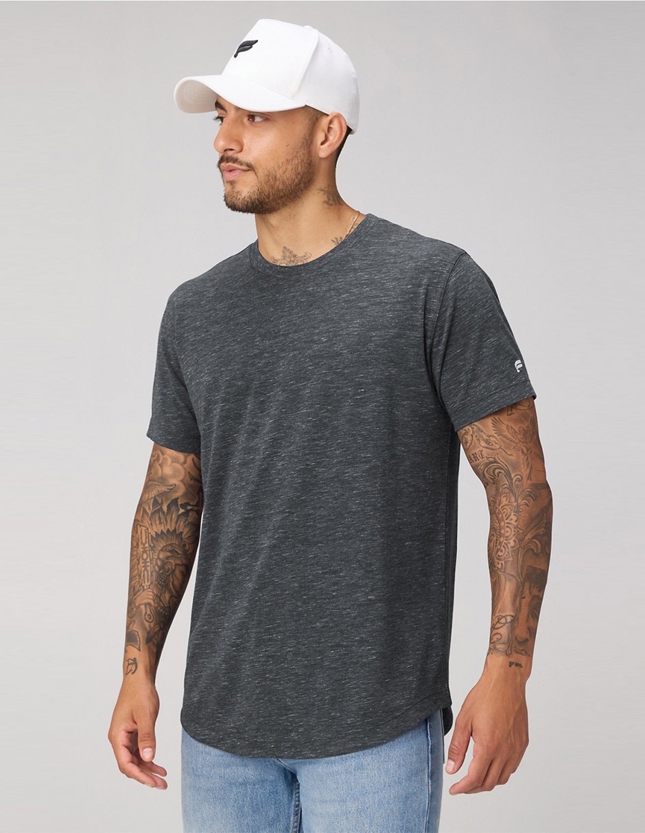 Playera cuello redondo para hombre 1