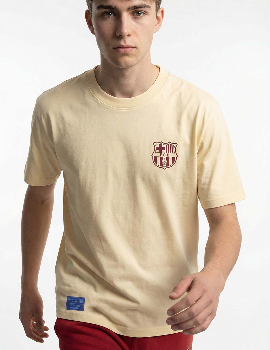 Playera cuello redondo para hombre