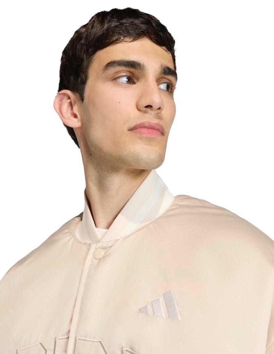 Chamarra casual con bolsillos para hombre