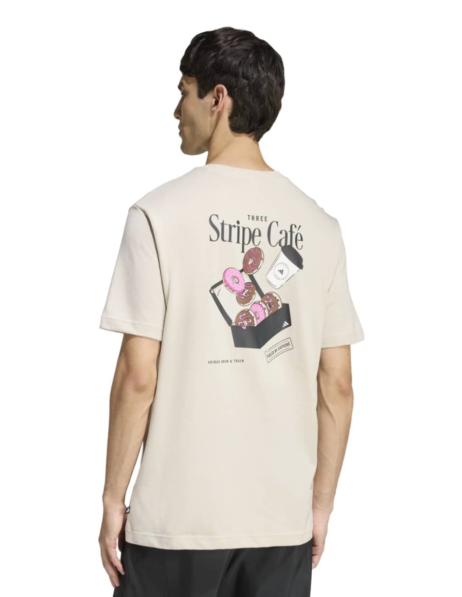 Playera M Donut Box T cuello redondo para hombre 3