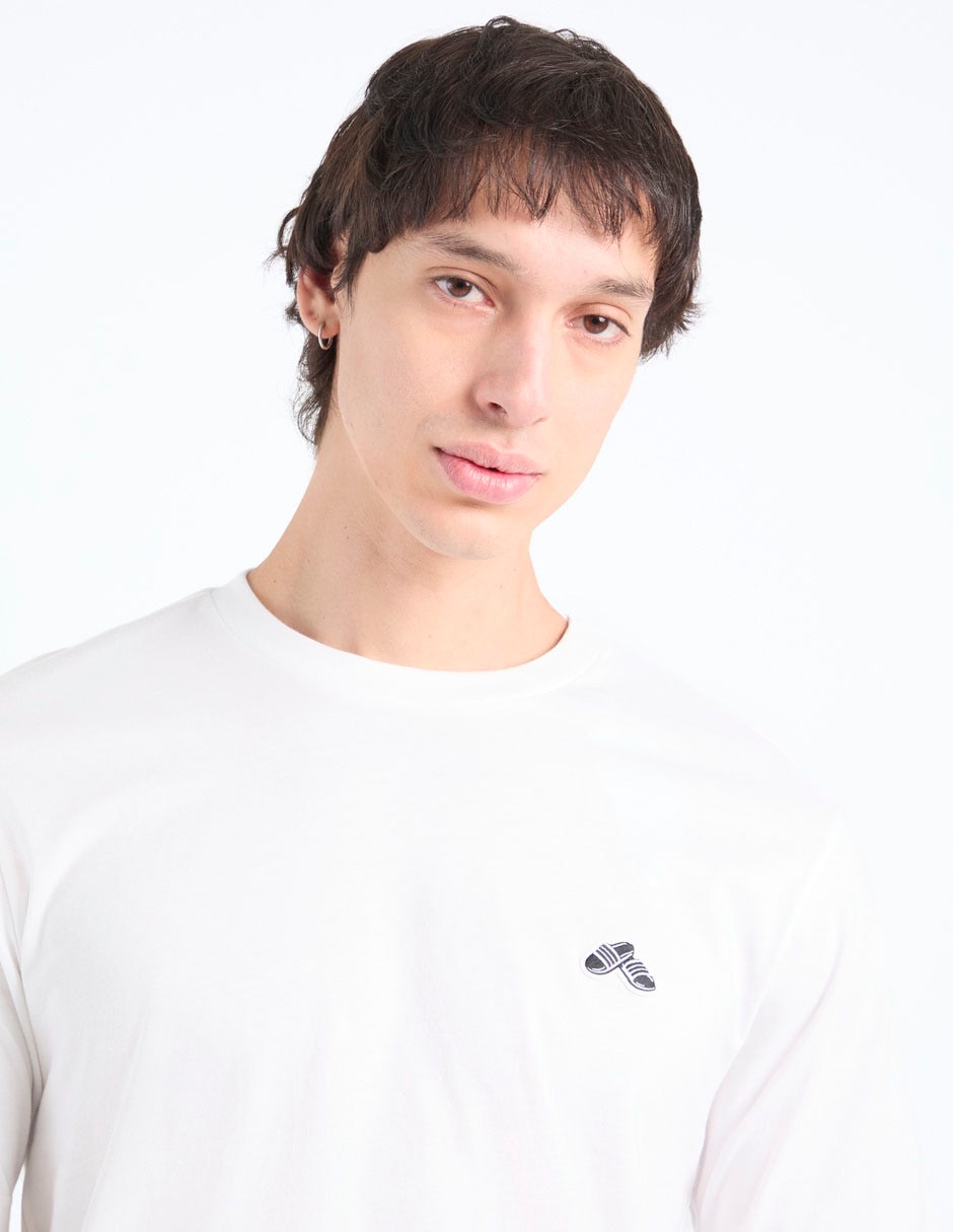 Playera adidas sportswear m s slide tr t cuello redondo para hombre