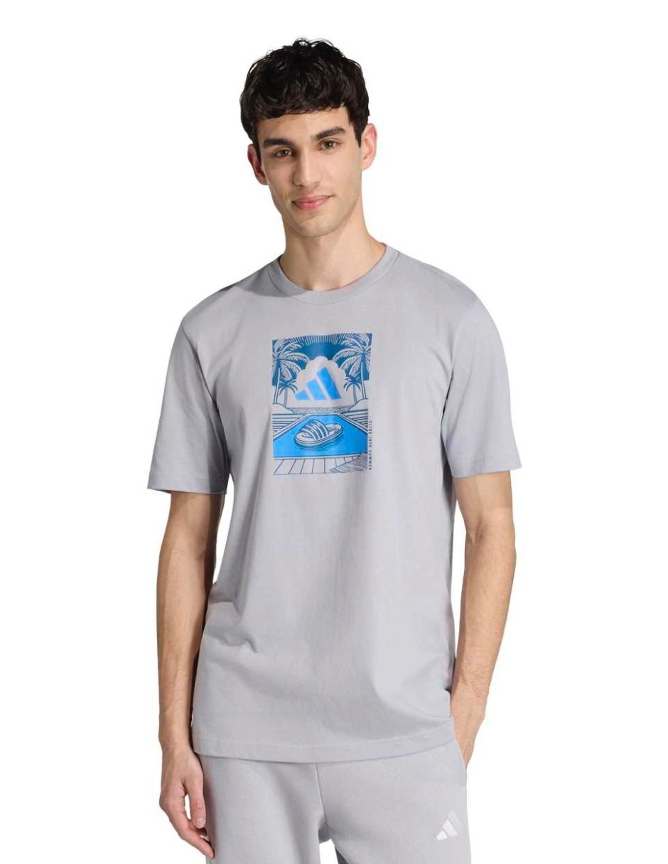 Playera cuello redondo para hombre