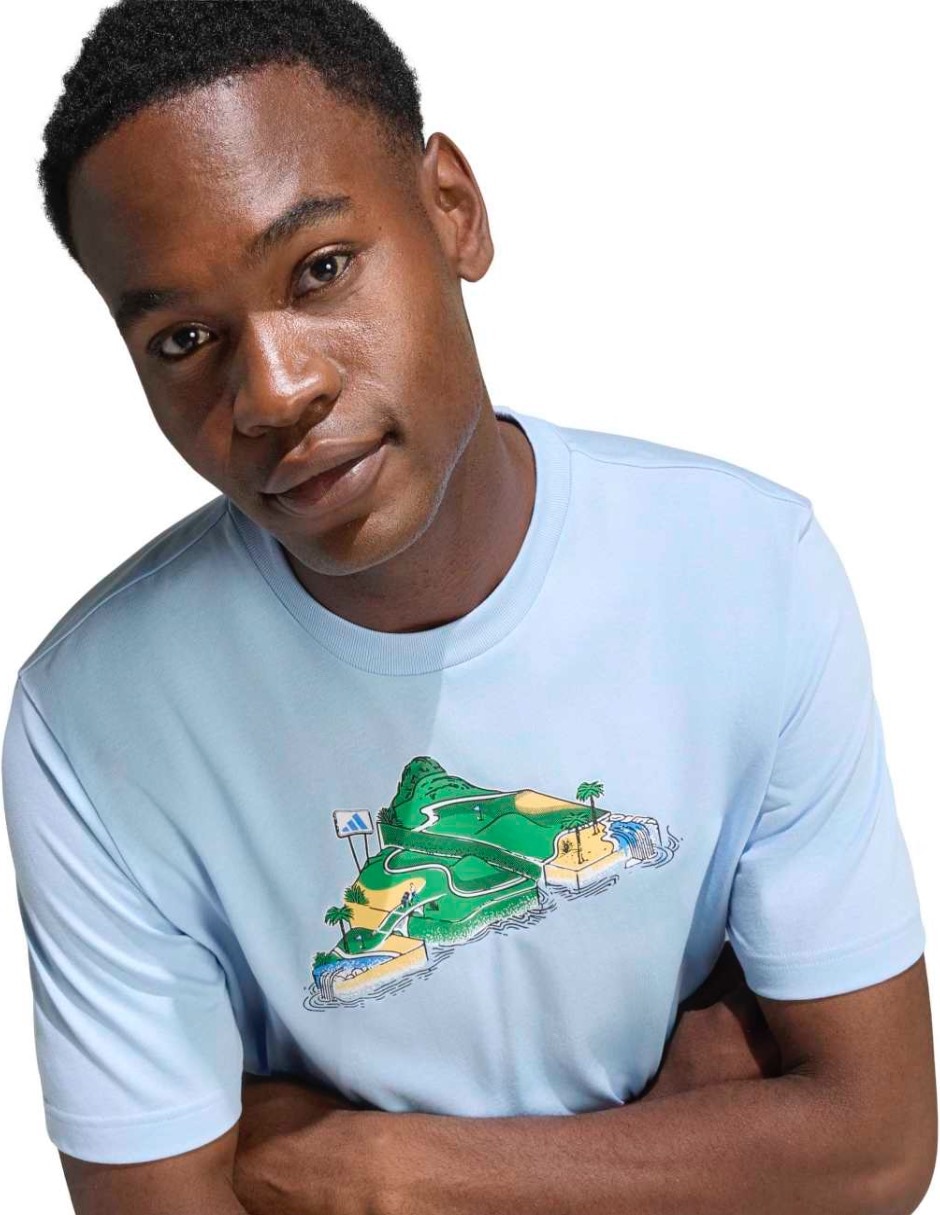 Playera Adidas Sportswear M Nov Mini T cuello redondo para hombre