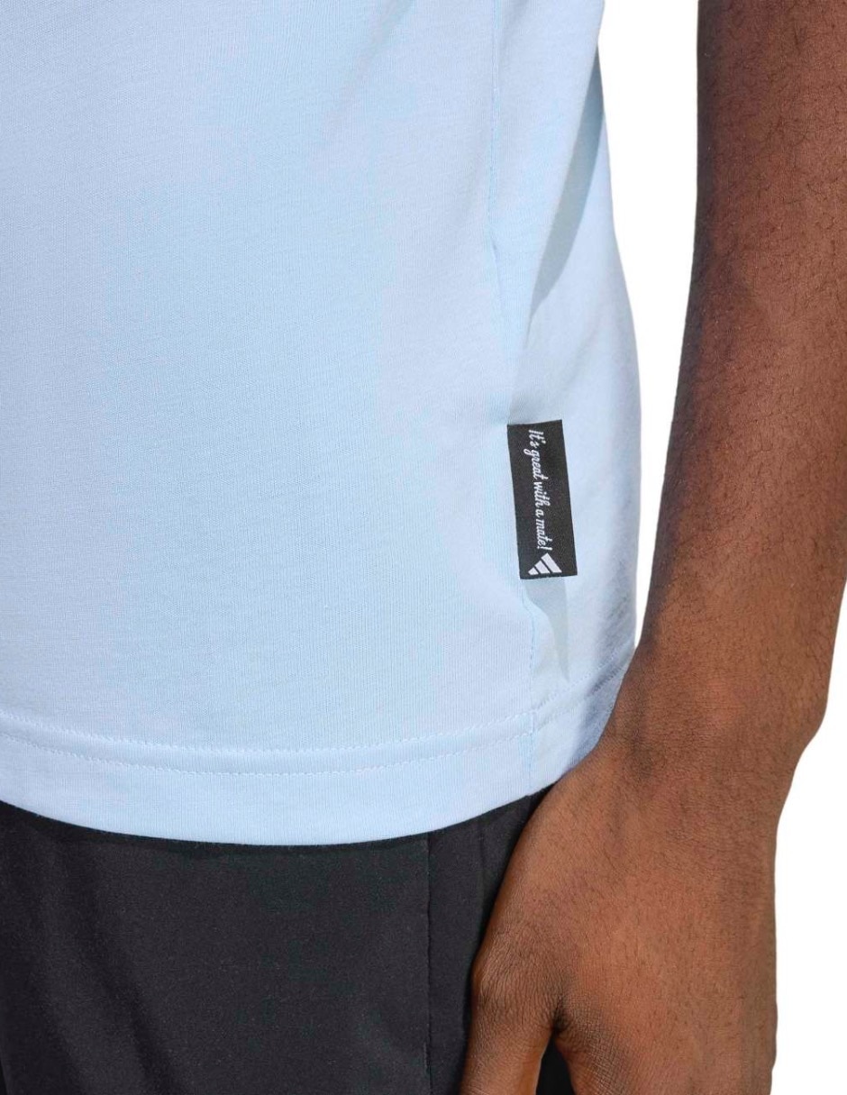Playera Adidas Sportswear M Nov Mini T cuello redondo para hombre