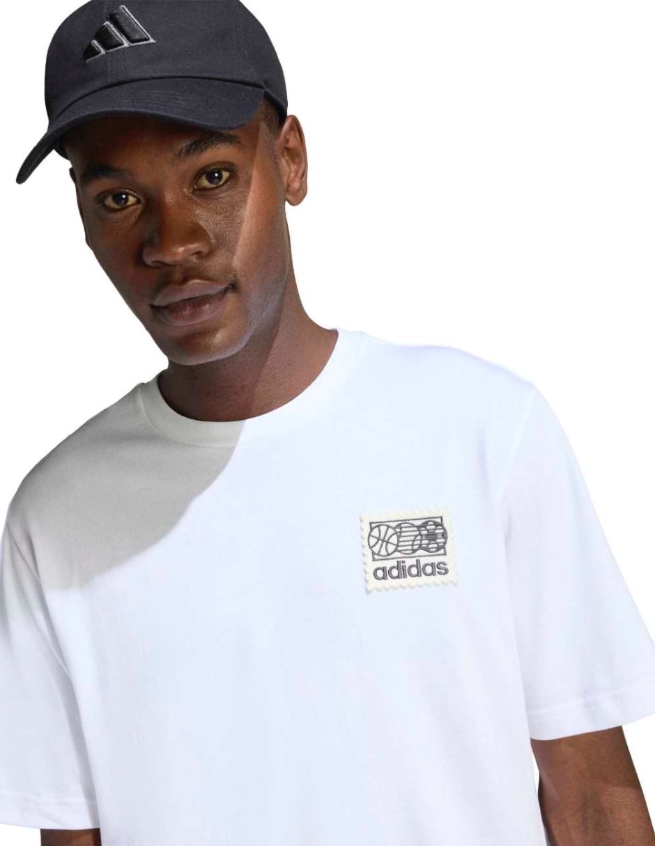 Playera M Mos Patch T cuello redondo para hombre 6