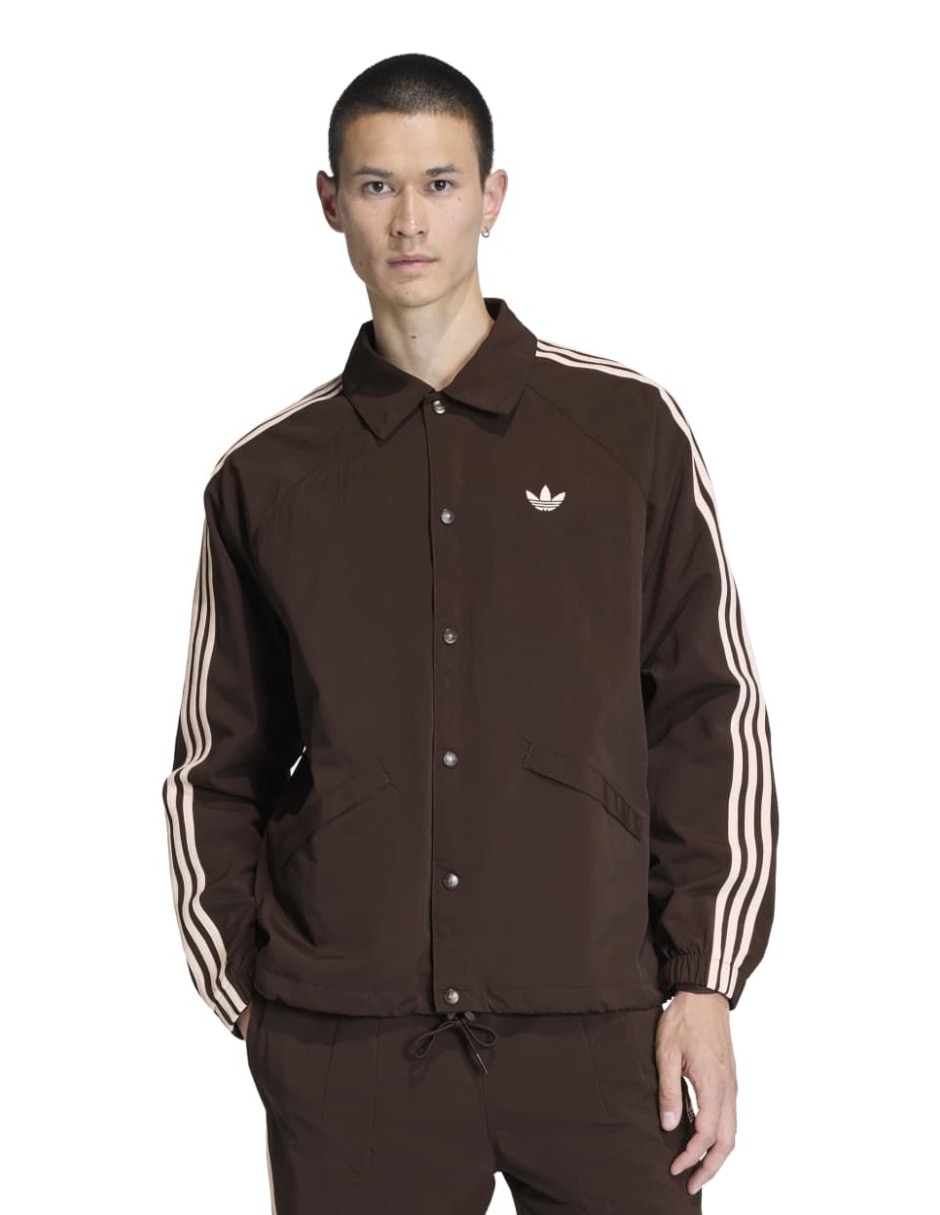 Chamarra casual con bolsillos para hombre