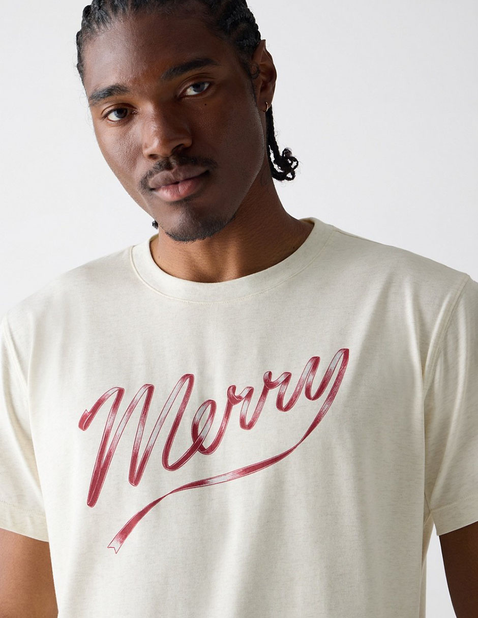 Playera cuello redondo para hombre 2