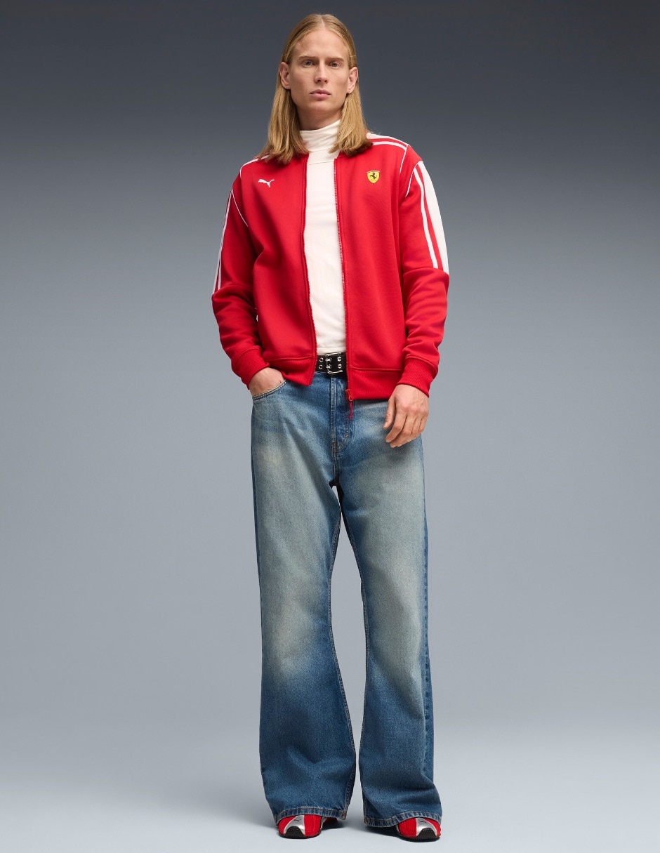 Chamarra casual Puma Motorsport con bolsillos para hombre