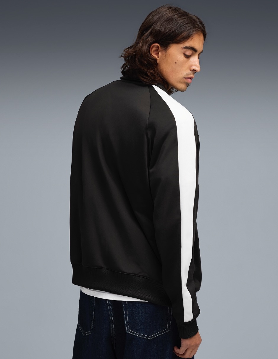 Chamarra casual con bolsillos para hombre
