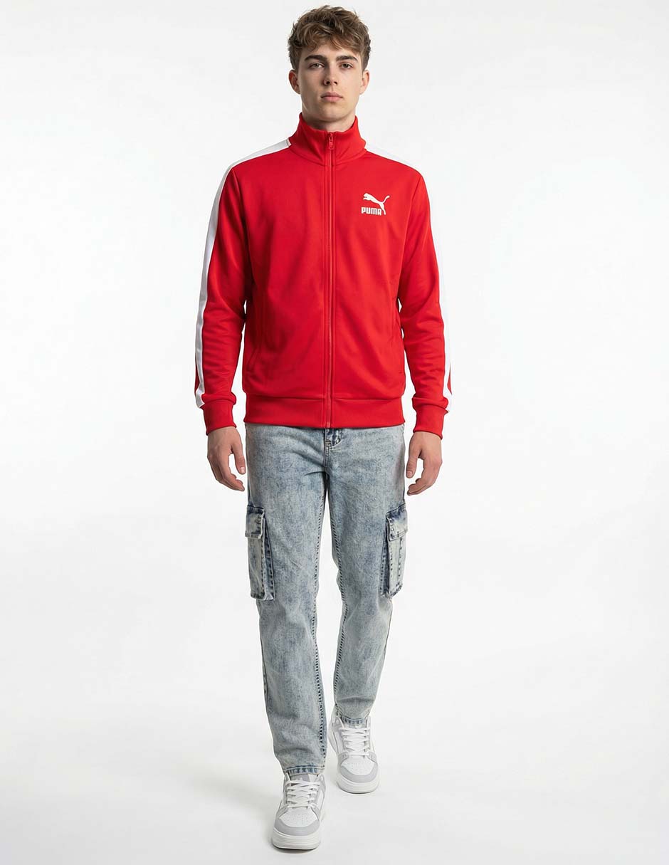 Chamarra Puma Iconic T7 con bolsillos para hombre