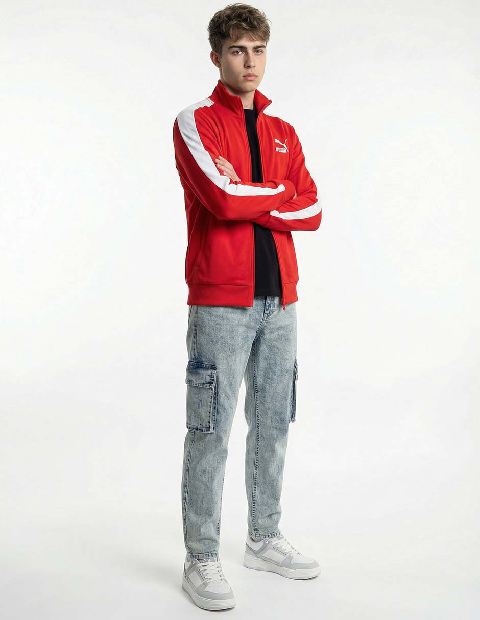Chamarra Puma Iconic T7 con bolsillos para hombre