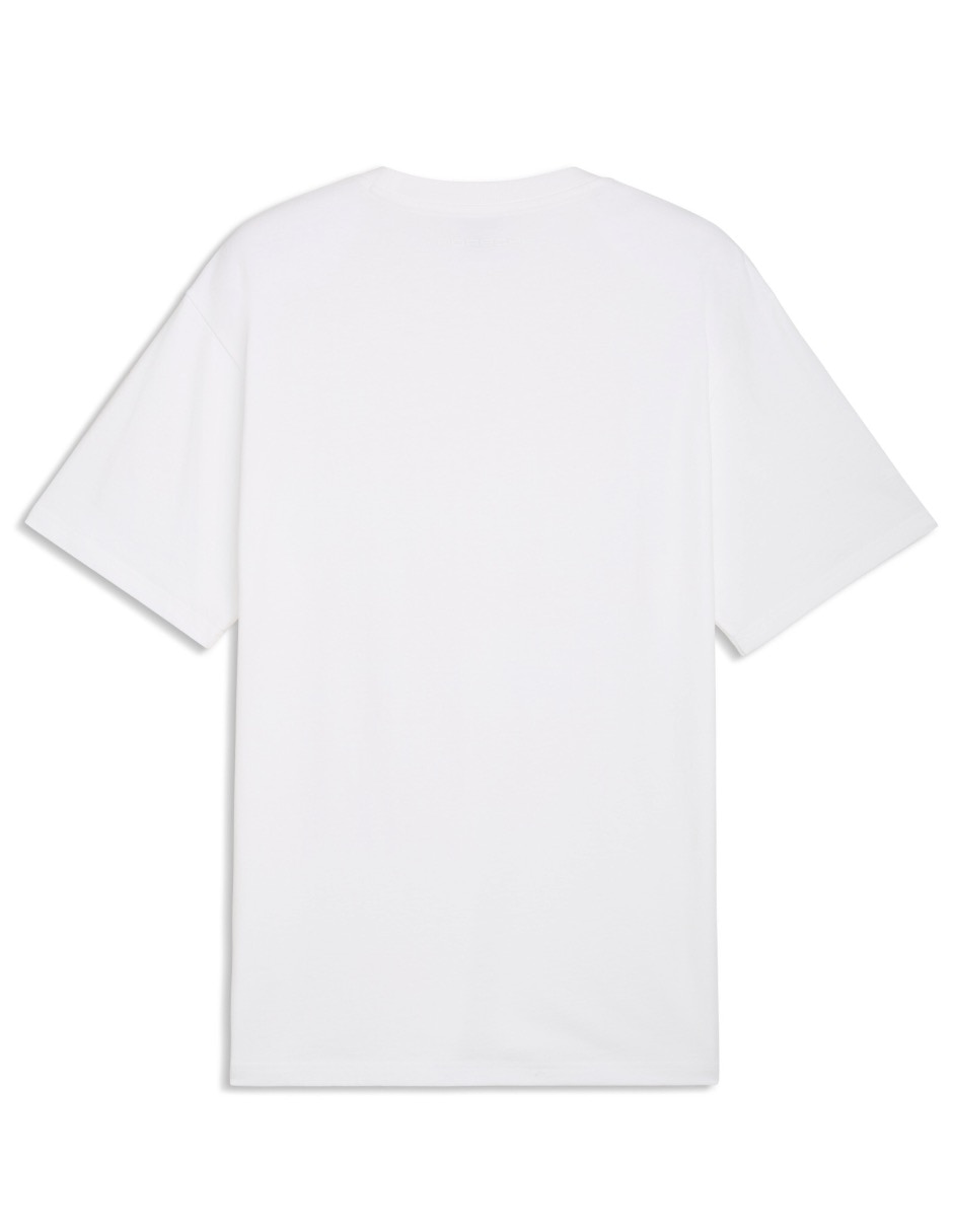 Playera Ferrari Tonal Shield Tee cuello redondo para hombre 5