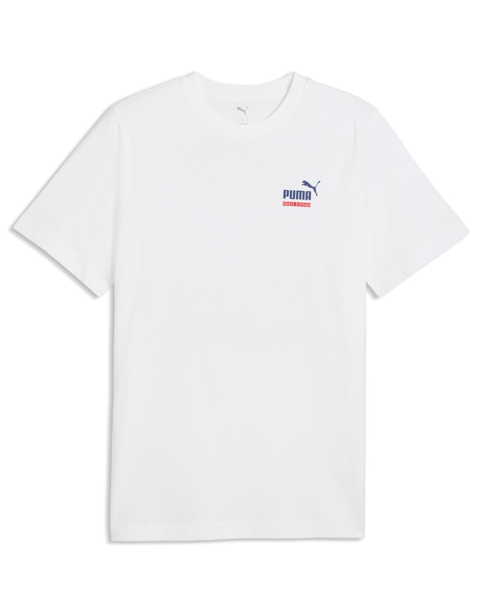 Playera graphic sports tee cuello redondo para hombre 3
