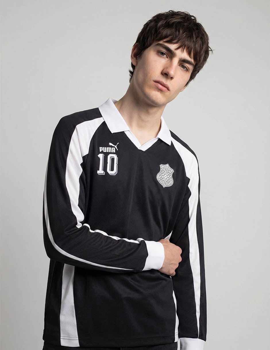 Playera Future Archive T7 Drill cuello camisero para hombre