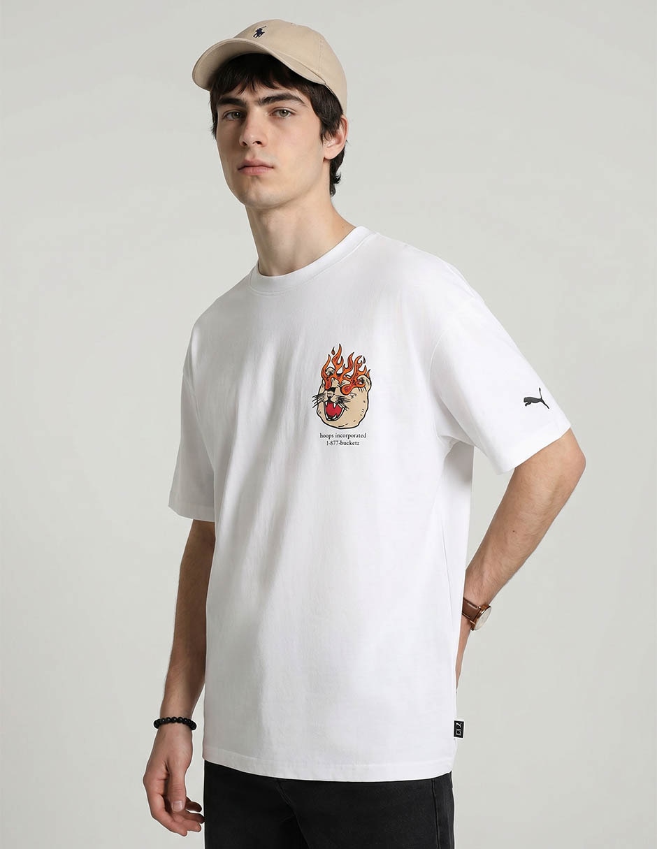 Playera cuello redondo para hombre
