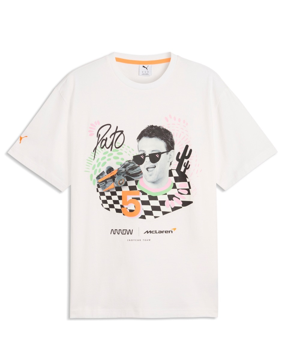 Playera Mclaren Indycar Pato Generic Tee cuello redondo para hombre