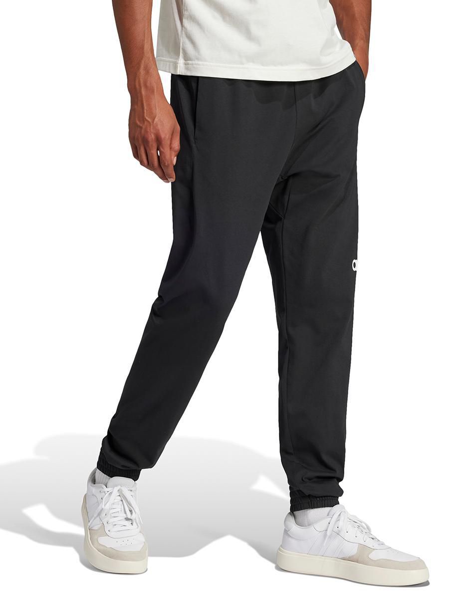 Pants regular con elástico para hombre 4