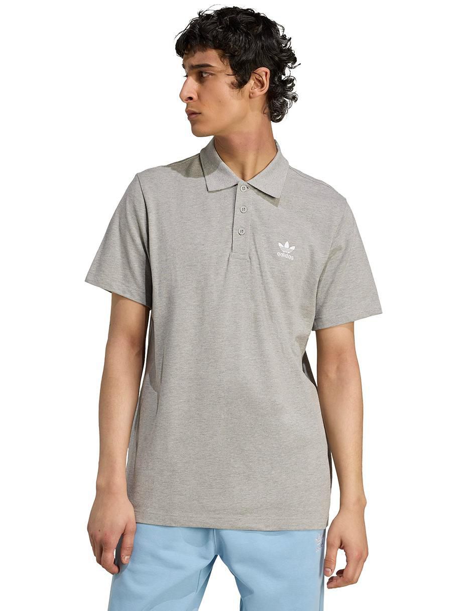 Playera tipo polo Trefoil Essentials para hombre
