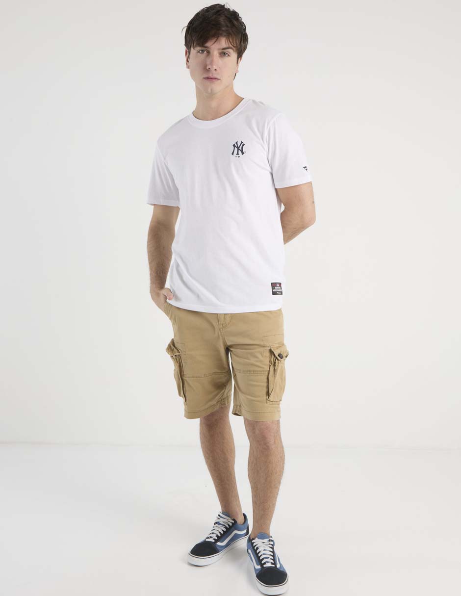 Playera MLB New York Yankees cuello redondo para hombre