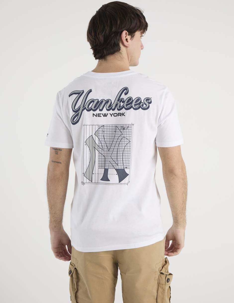 Playera MLB New York Yankees cuello redondo para hombre