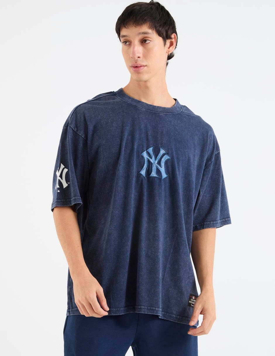 "set playera/playera" new york yankees "cuello" redondo "para hombre" 1