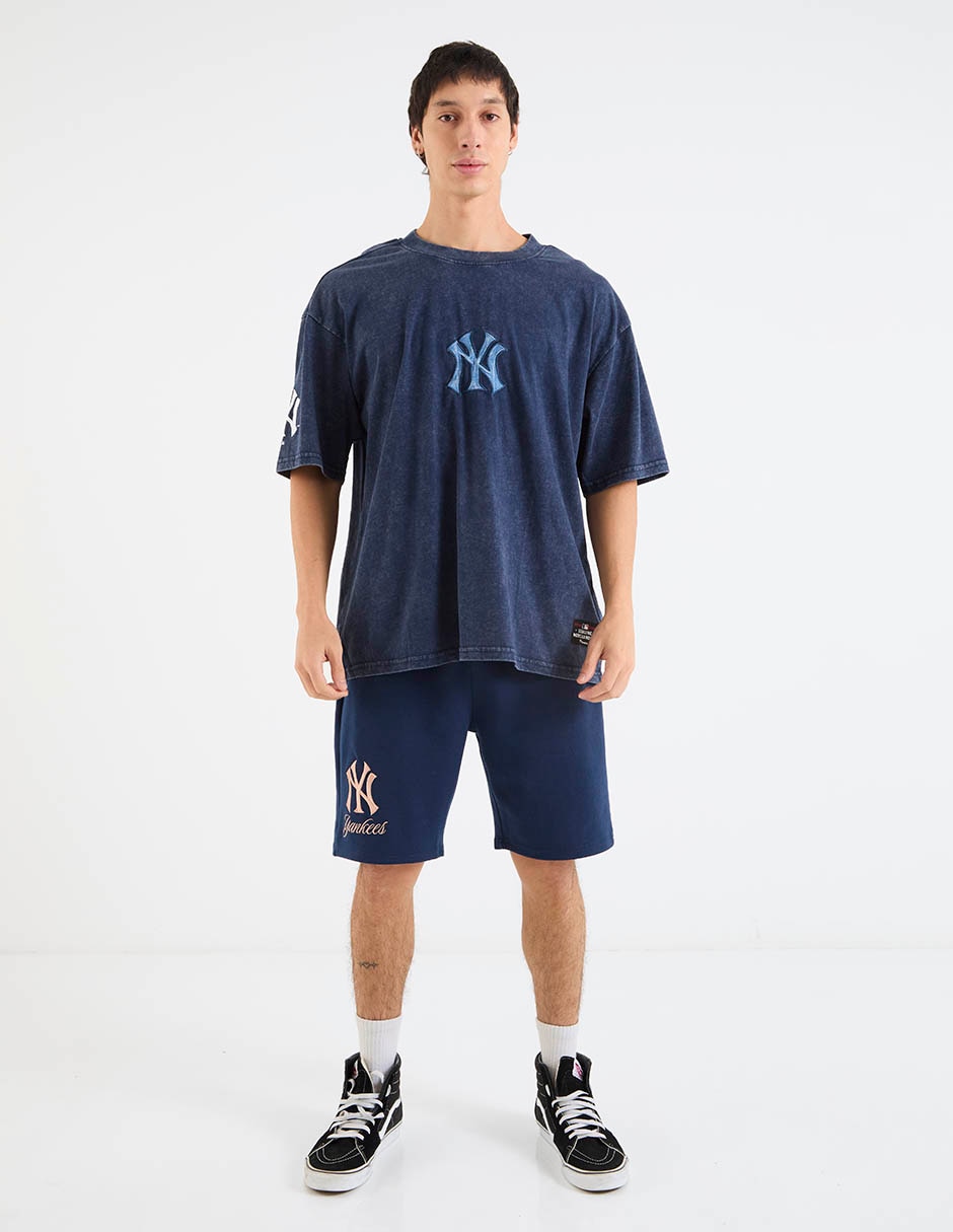 "set playera/playera" new york yankees "cuello" redondo "para hombre" 8