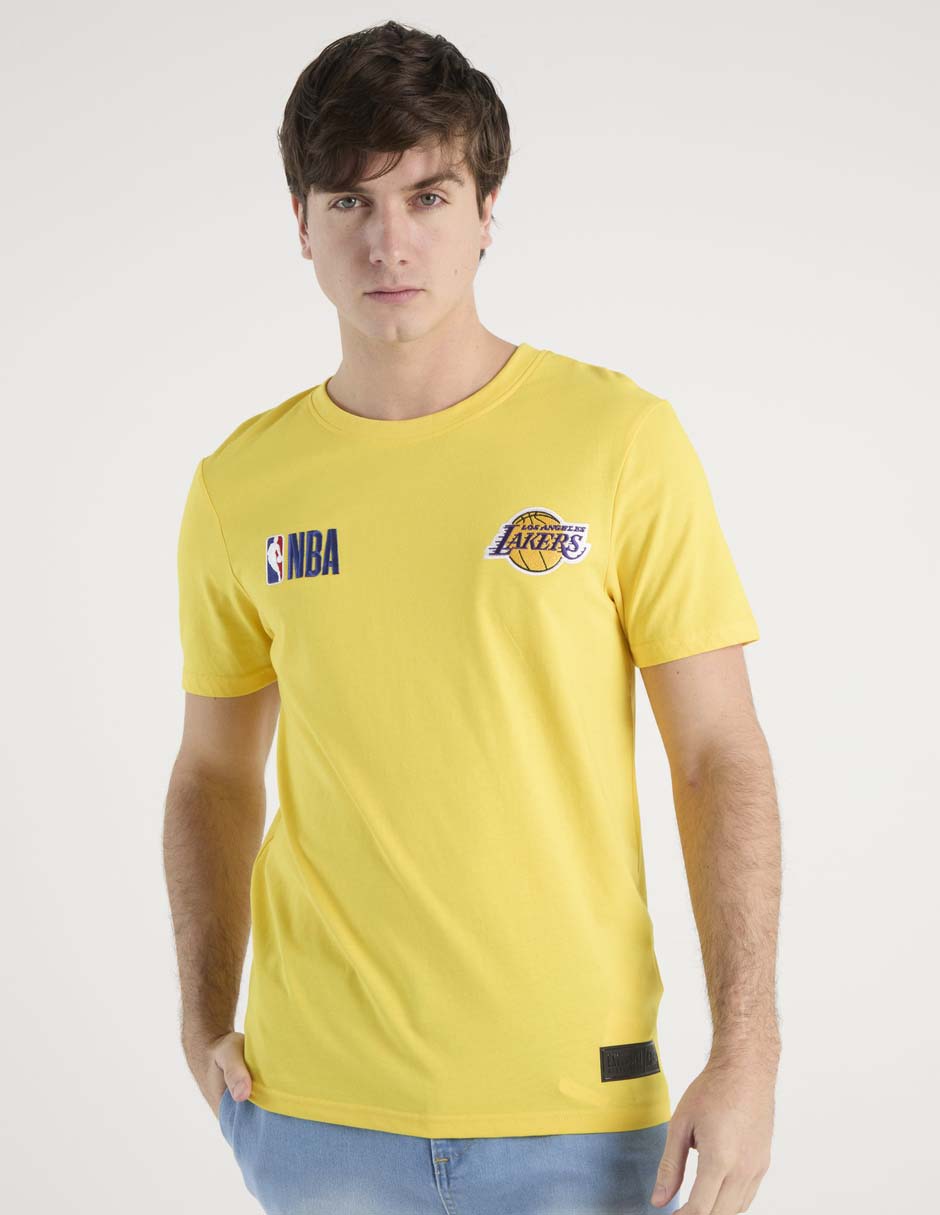 Playera Los Angeles Lakers cuello redondo para hombre 2