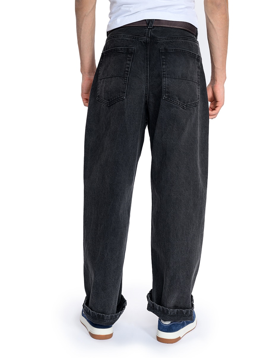 Jeans relaxed CHECK-5 BAGGY DENIM PANT para hombre 4