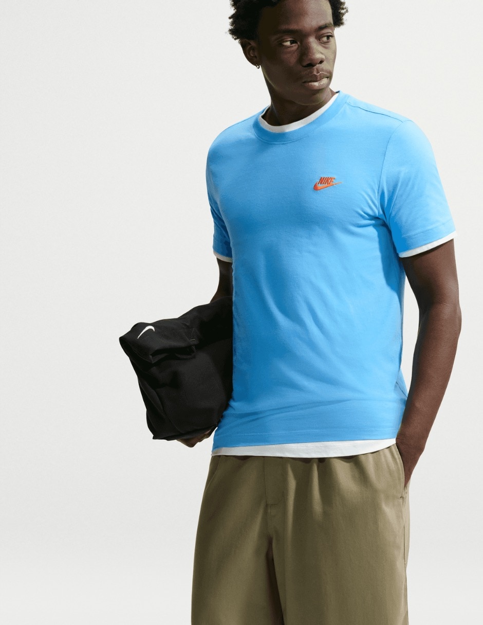 Playera cuello redondo para hombre