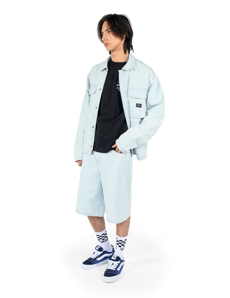 Chamarra casual Vans con bolsillos para hombre