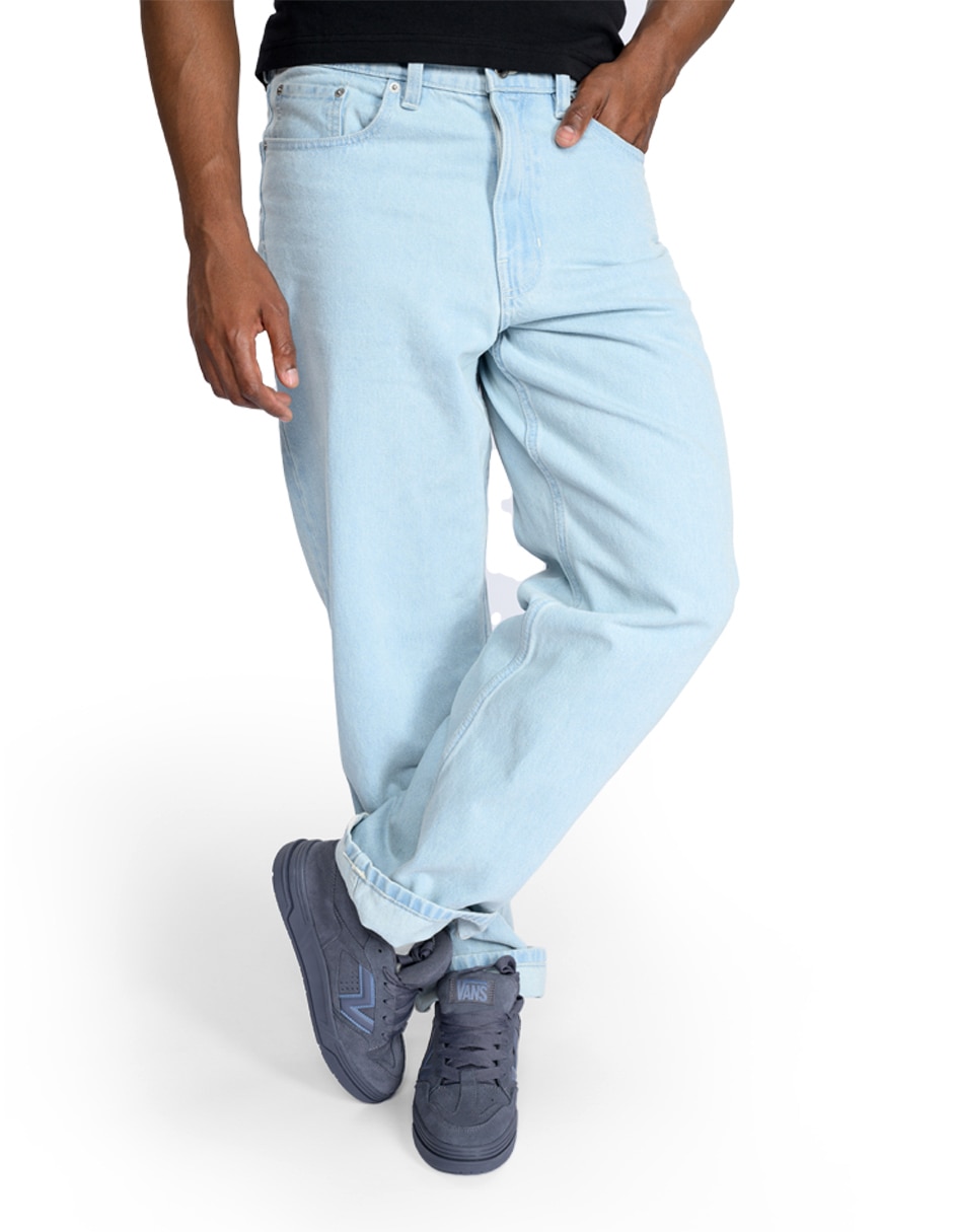 Jeans loose Check-5 para hombre