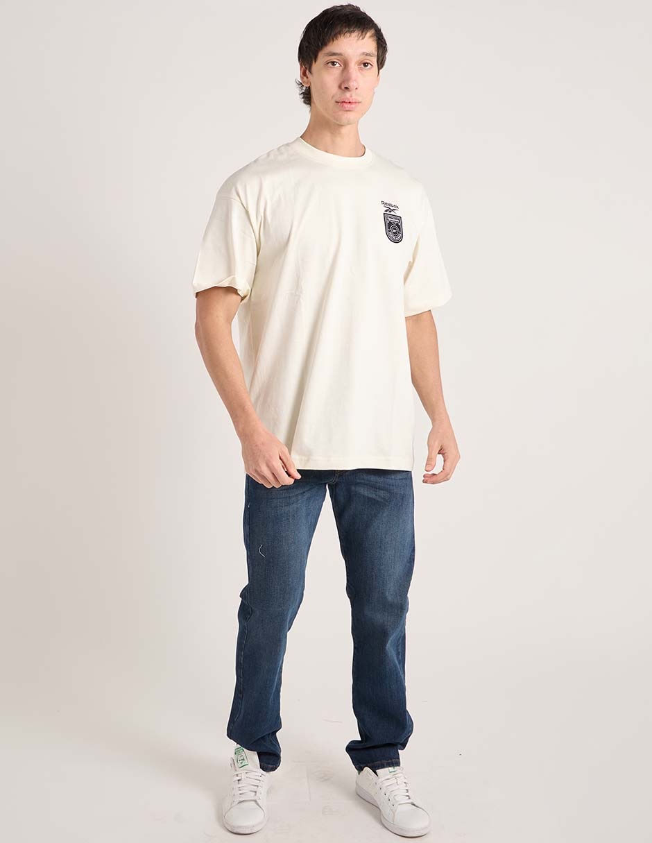 Playera reebok street sport t-shirt cuello redondo para hombre
