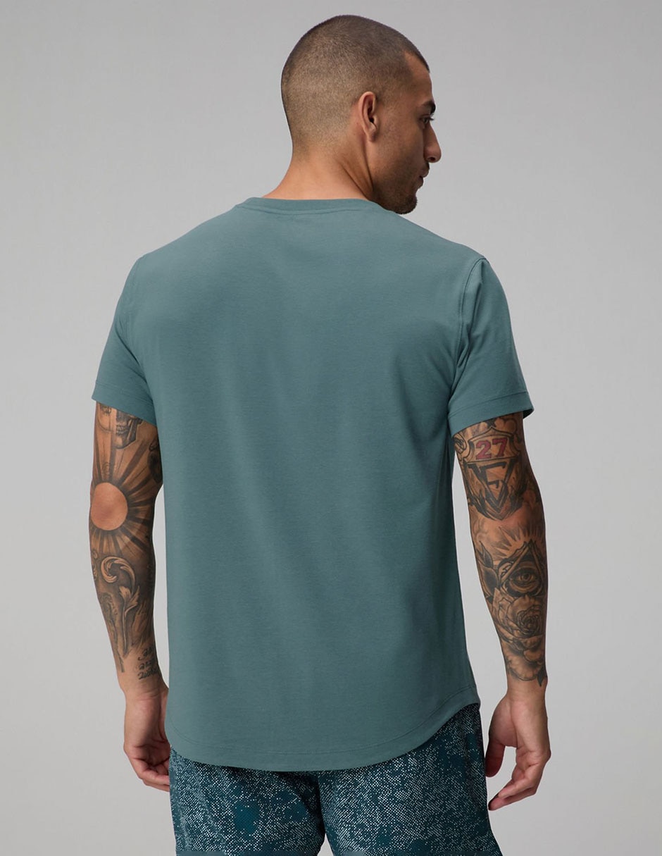 Playera cuello redondo para hombre 2