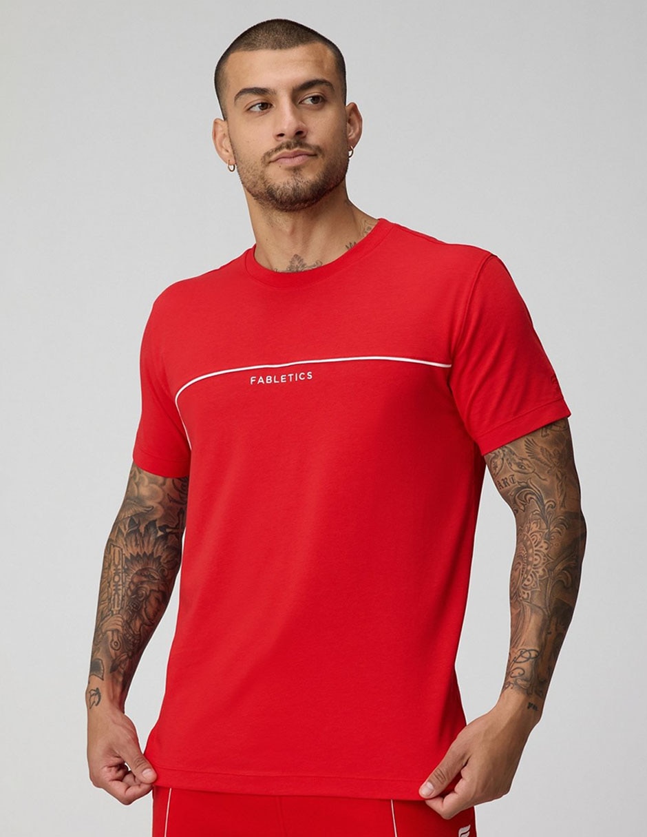 Playera cuello redondo para hombre 1