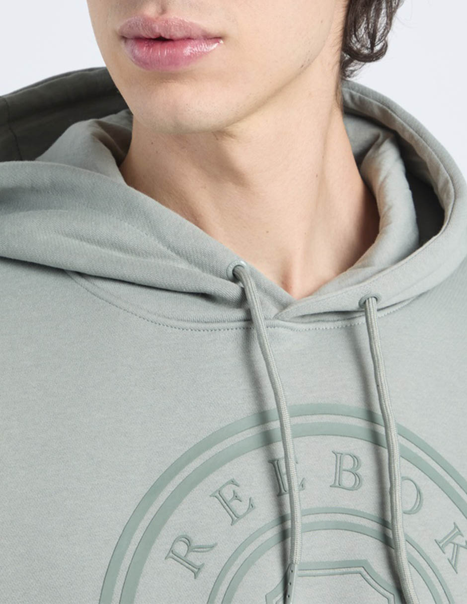 Sudadera reebok crest hoodie para hombre