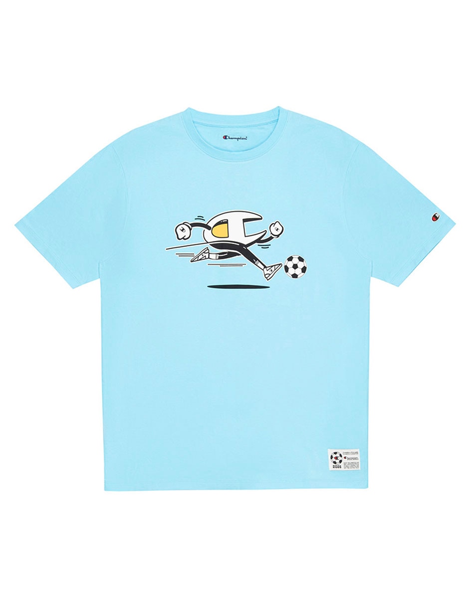 Playera cuello redondo para hombre