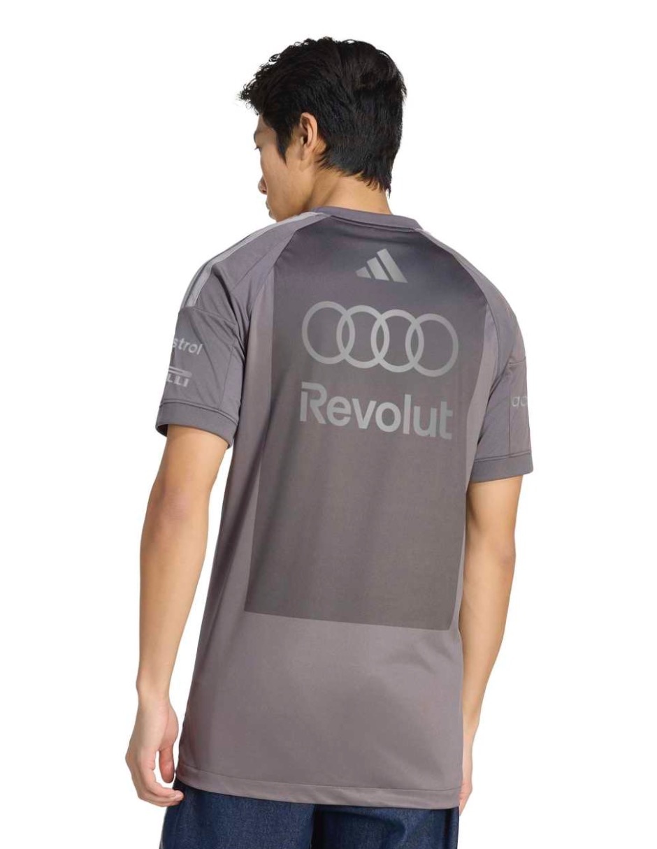 Playera Adidas Motorsport cuello redondo para hombre