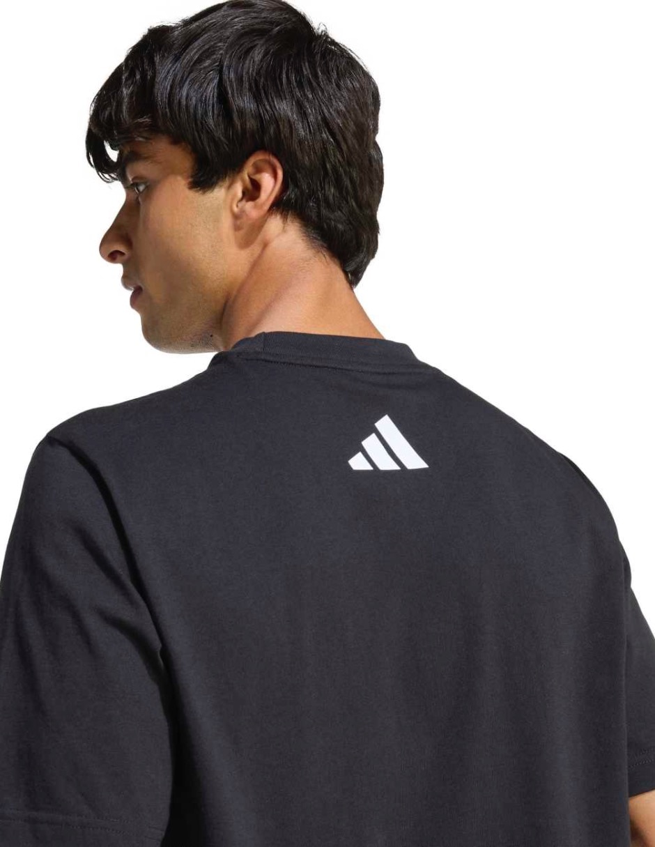Playera Adidas Motorsport cuello redondo para hombre