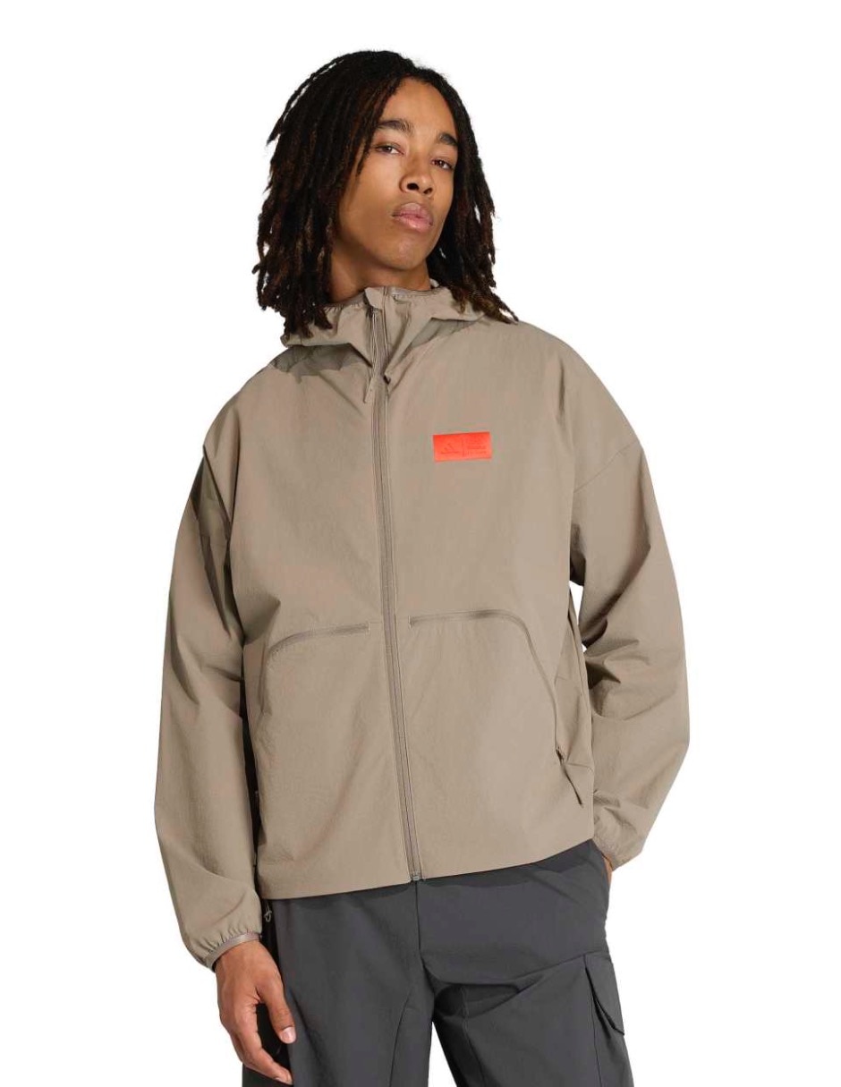 Chamarra casual con capucha para hombre Chamarra casual con capucha para hombre