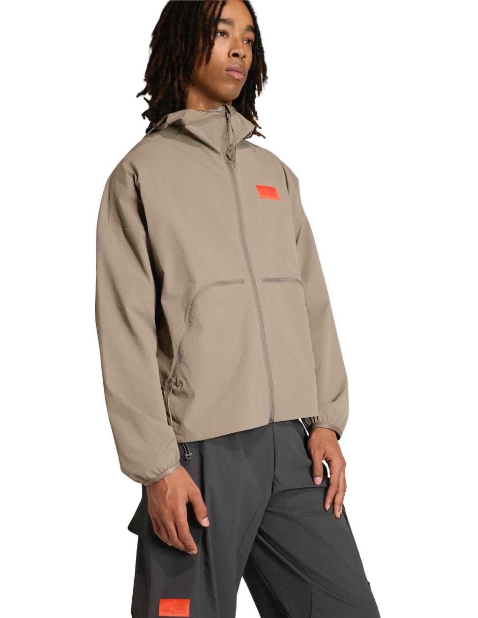 Chamarra casual con capucha para hombre 4