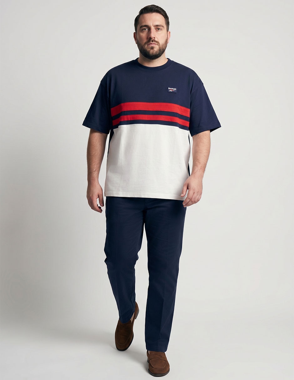 Playera cuello redondo para hombre