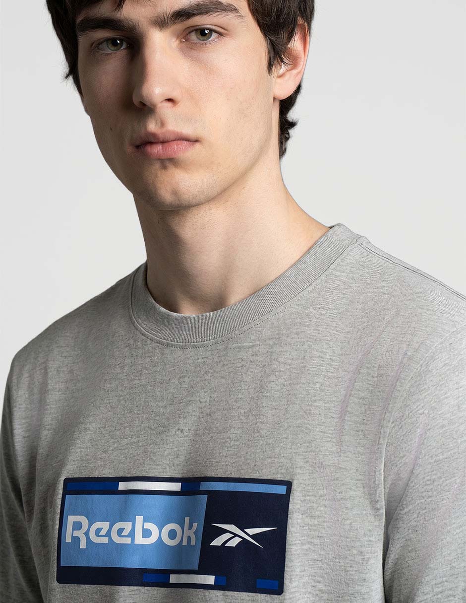 Set Playera/Playera Reebok Cuello Redondo Para Hombre