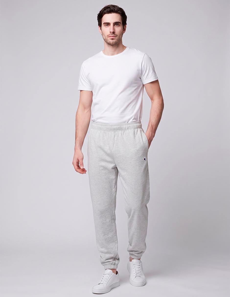 Pants slim con elástico para hombre 3