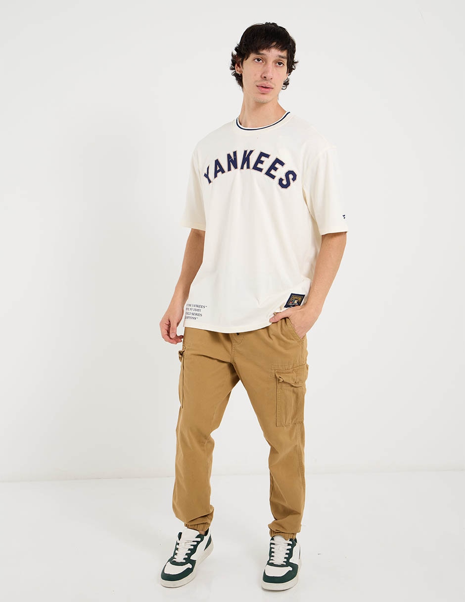 Playera zona urbana cuello redondo para hombre 4