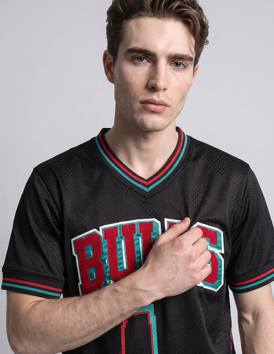 Playera chicago bulls cuello redondo para hombre 3