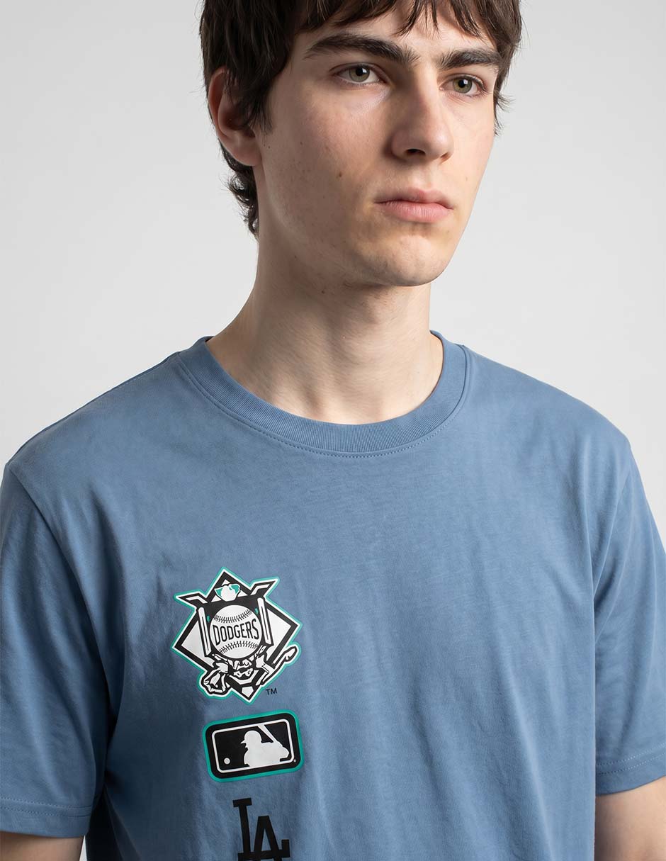 Playera Los Angeles Dodgers cuello redondo para hombre 3